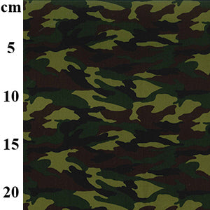 Camouflage 100% cotton fabric by half metre | 112cm wide