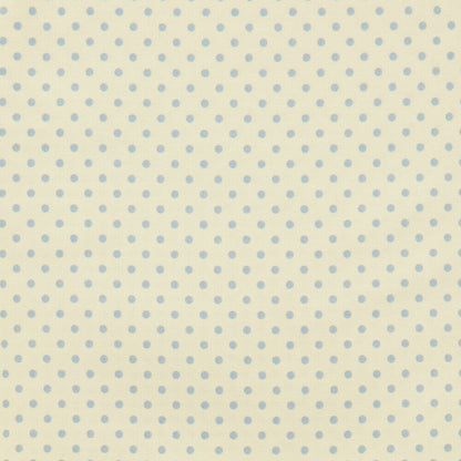 polka dots cotton fabric, blue