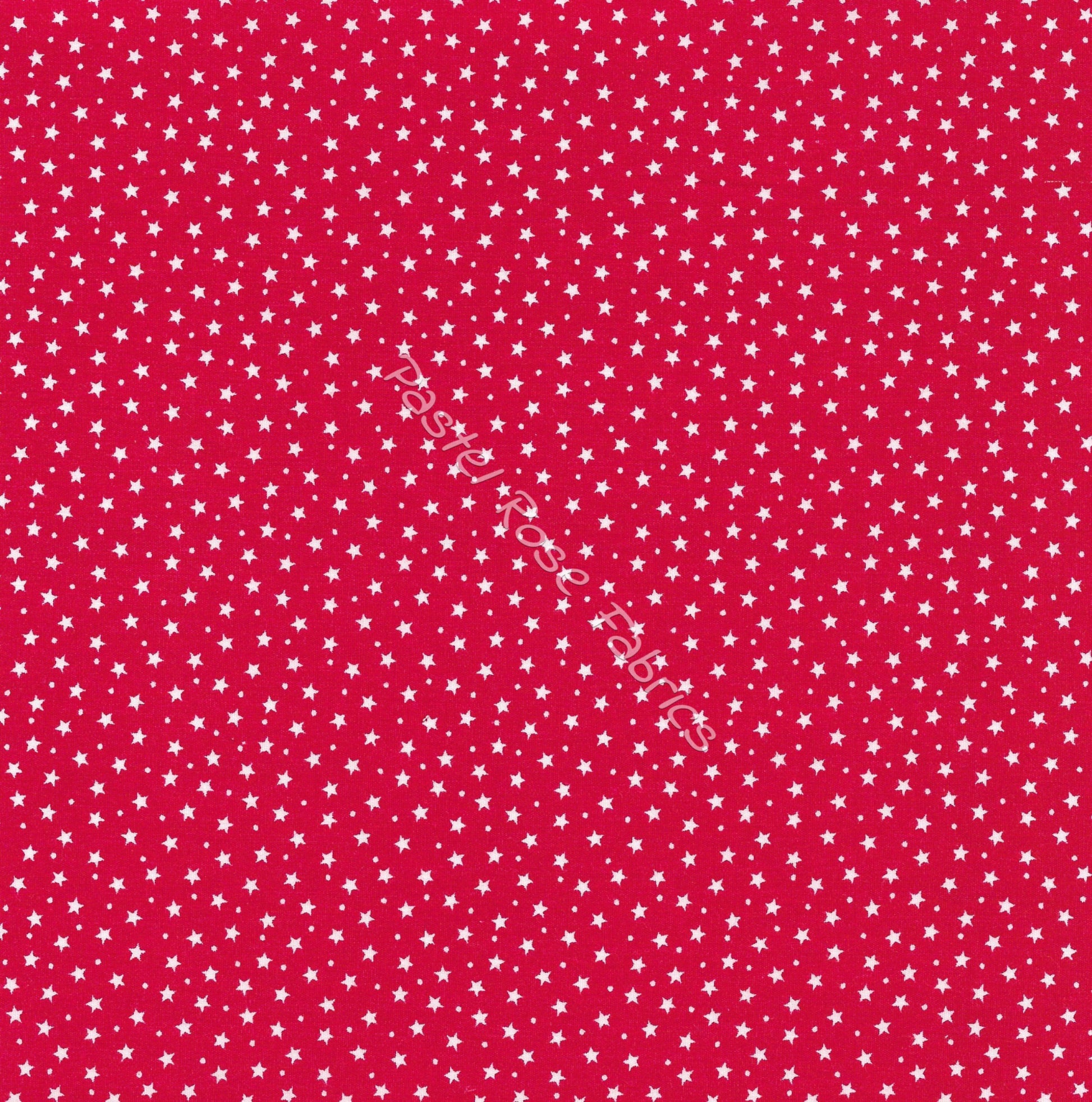 Stars cotton fabric