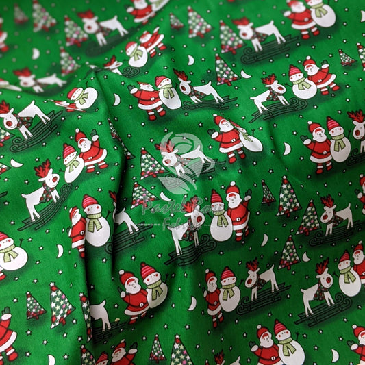 christmas cotton fabric