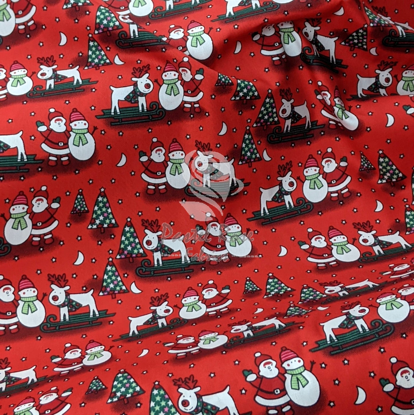 christmas cotton fabric