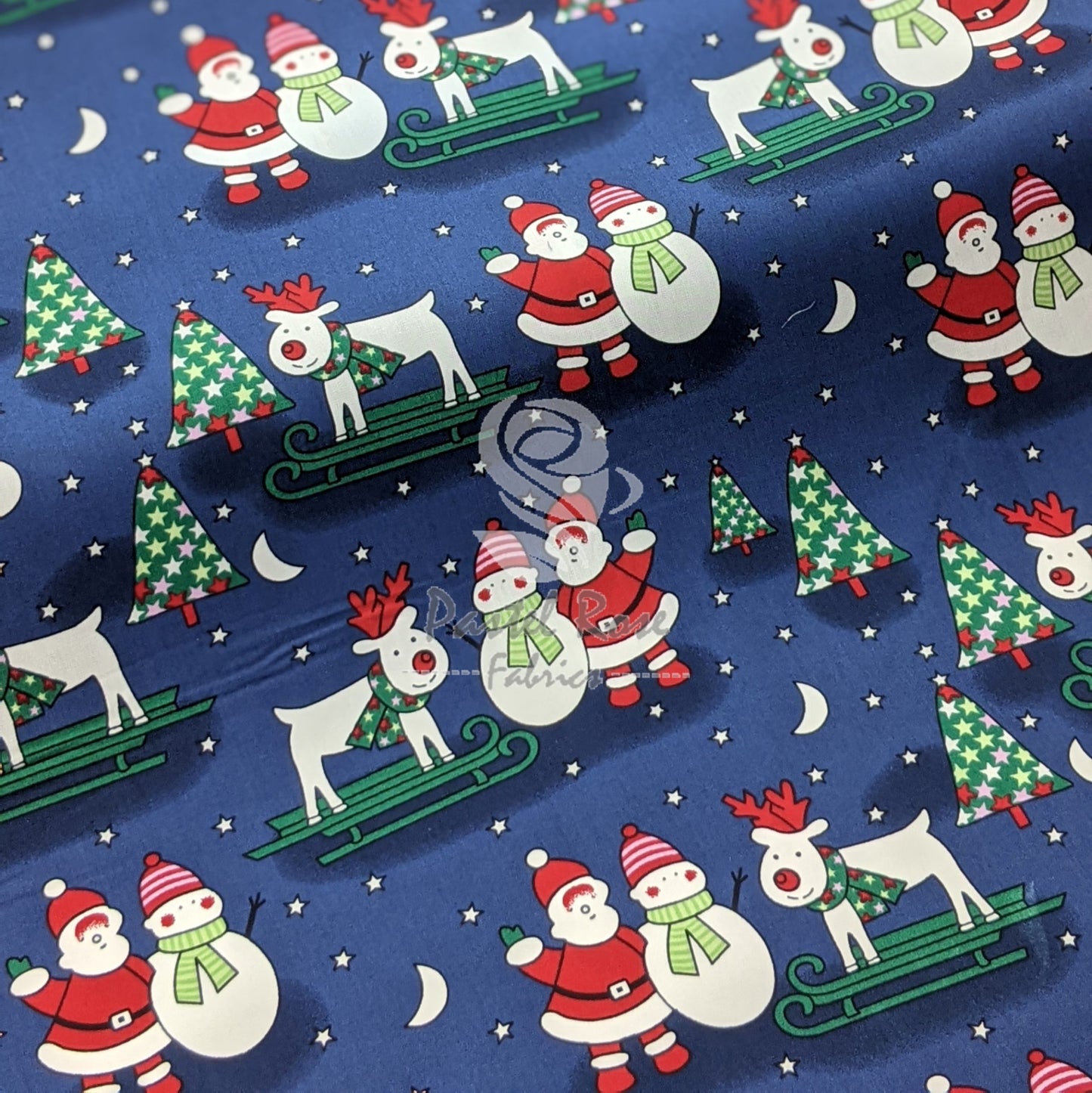 christmas cotton fabric