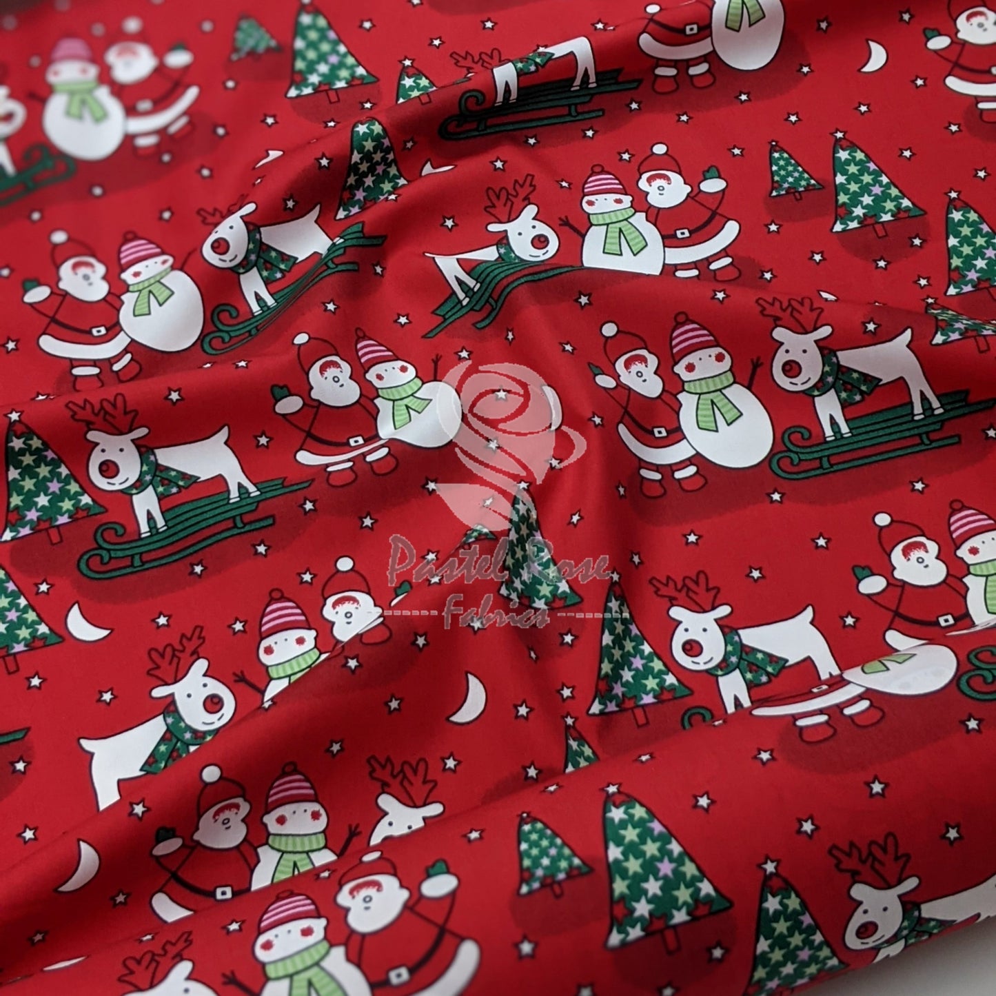 christmas cotton fabric