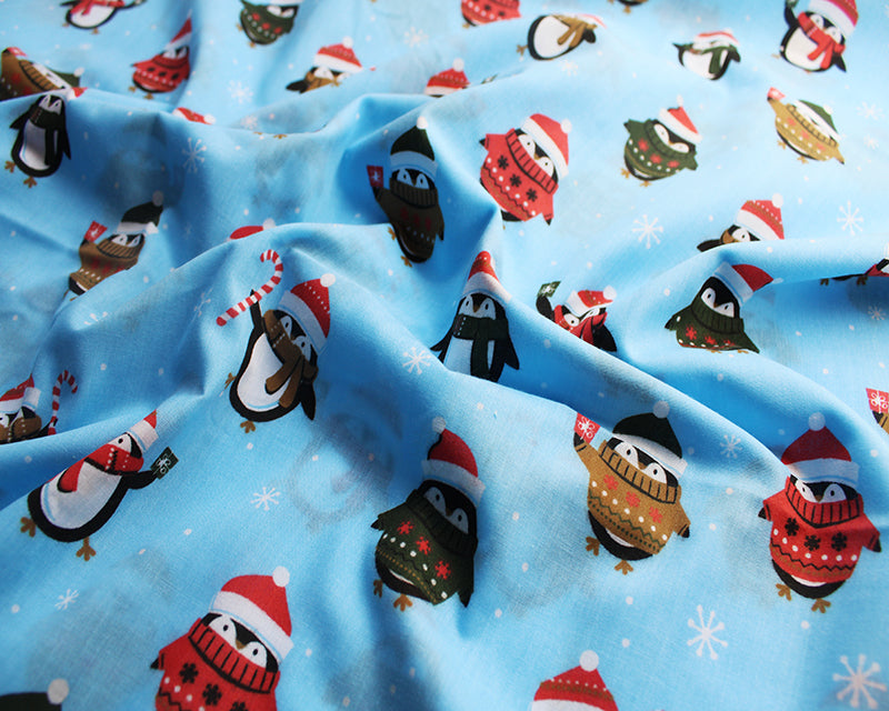 christmas polycotton fabric