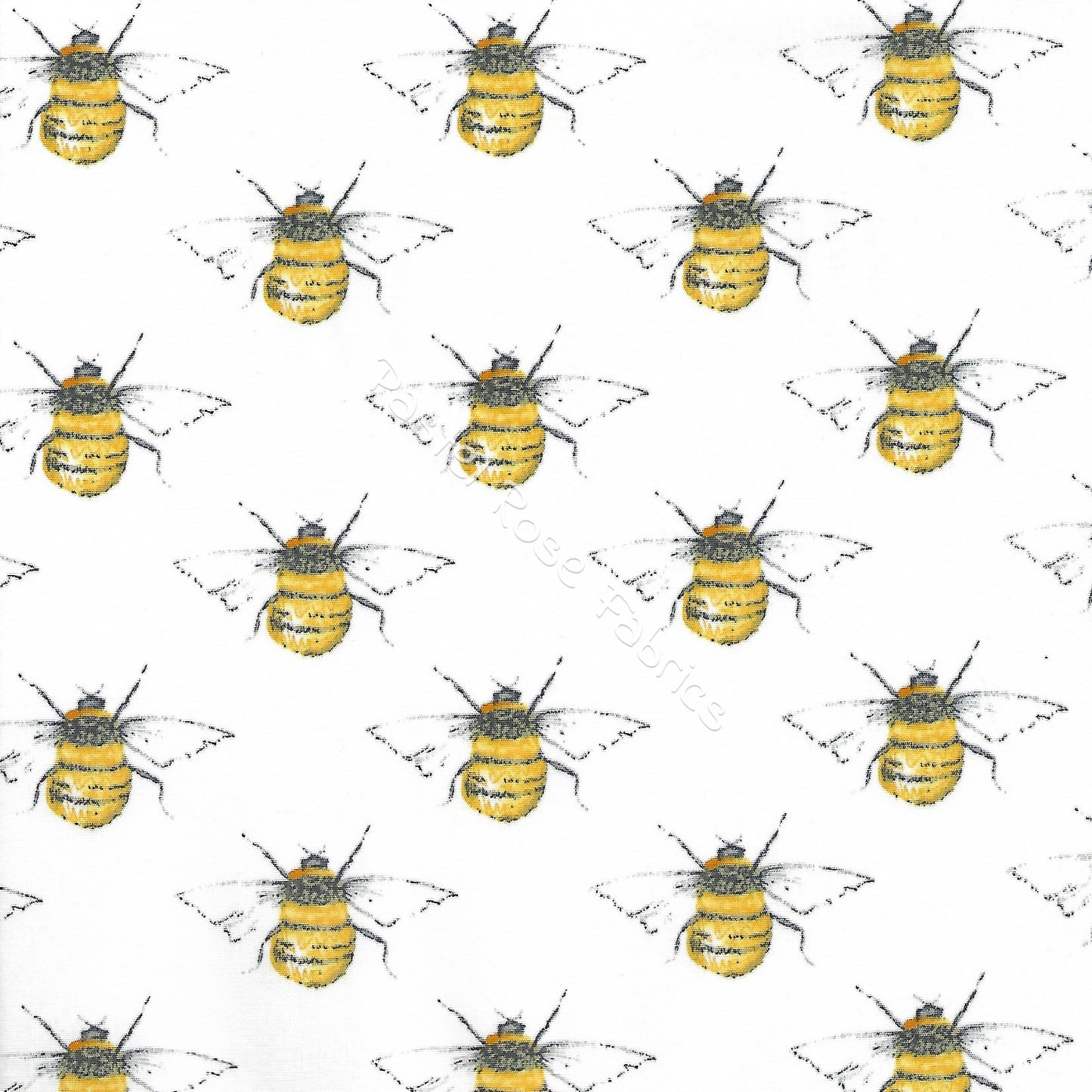 honey bee cotton fabric