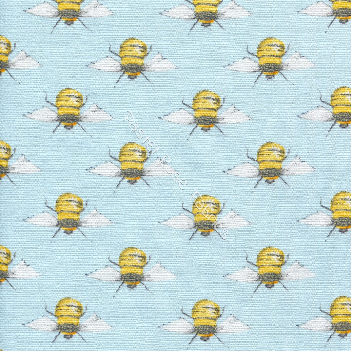 honey bee cotton fabric