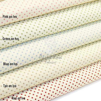 polka dots cotton fabric